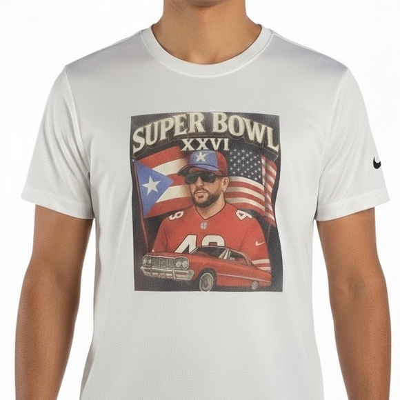 Nike Other - Nike White Super Bowl XXVI Graphic Men's T-Shirt